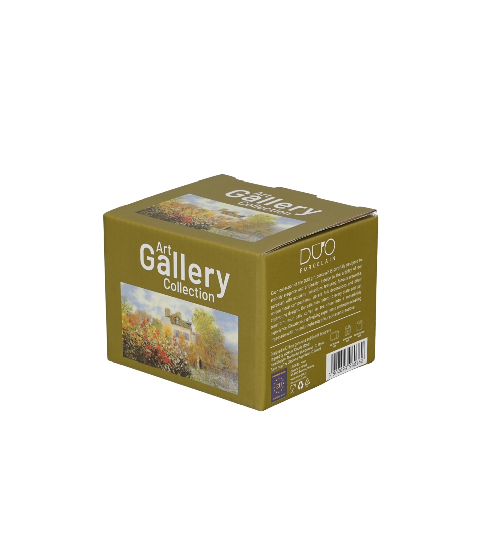 Kubek baryłka THE GARDEN AT ARGENTEUIL inspired by Monet