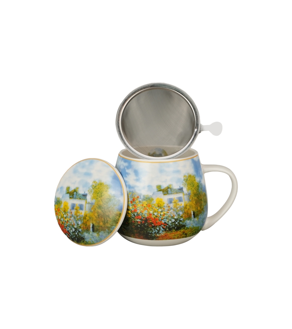 Zaparzacz baryłka THE GARDEN AT ARGENTEUIL inspired by Monet