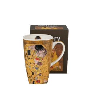 Kubek kwadratowy THE KISS CLASSIC inspired by Klimt