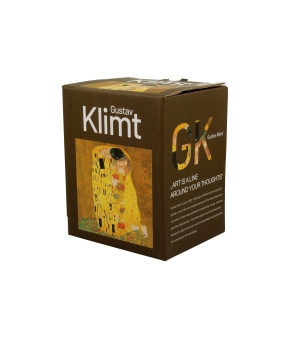 Kubek kwadratowy THE KISS CLASSIC inspired by Klimt