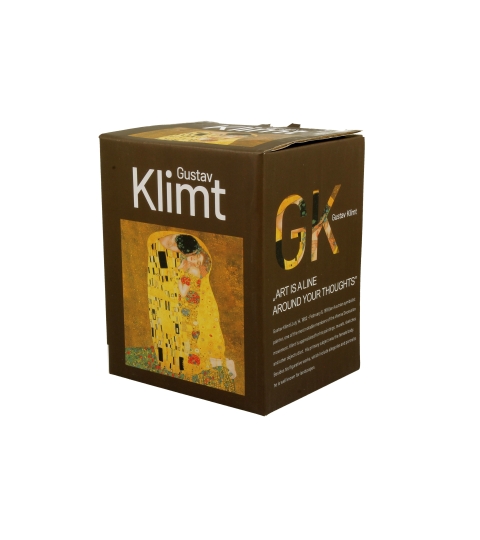 Kubek kwadratowy THE KISS CLASSIC inspired by Klimt