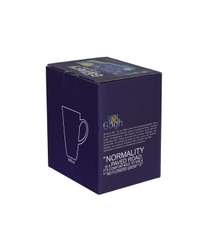 Kubek kwadratowy STARRY NIGHT inspired by Van Gogh