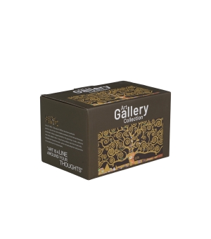 2 kubki classic TREE OF LIFE Brown inspired by Klimt