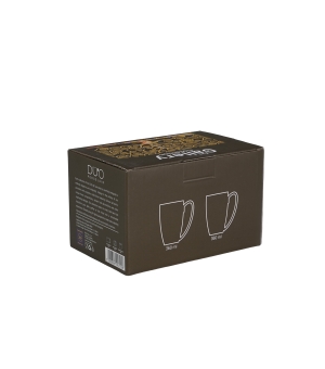 2 kubki classic TREE OF LIFE Brown inspired by Klimt