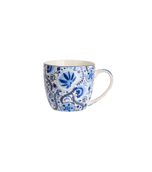 Kubek 460 ml w "koszyczku" NARESH BLUE