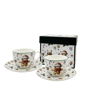2 Filiżanki ze spodkami CHRISTMAS CUTIES