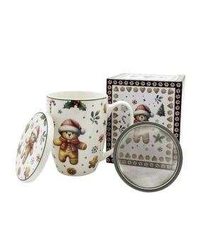 Kubek z zaparzaczem CHRISTMAS CUTIES