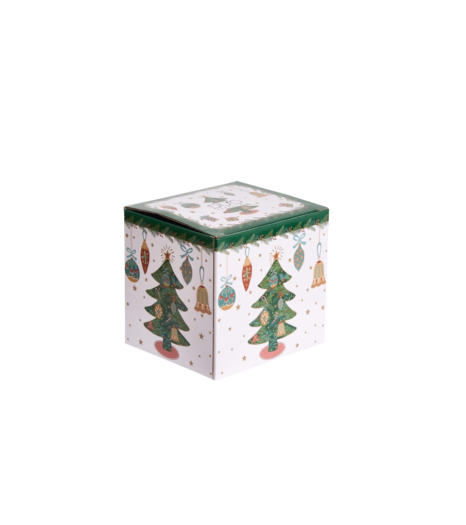 Kubek z kokardką na złotej rączce AROUND CHRISTMAS TREE