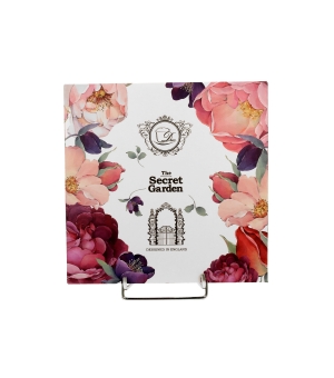 Komplet 2 talerze deserowe SPRING ROSES WHITE