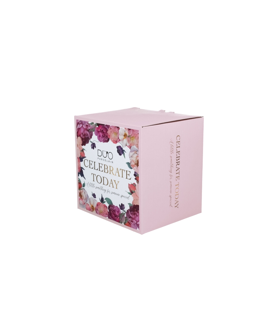 Zaparzacz na stopce SPRING ROSES WHITE