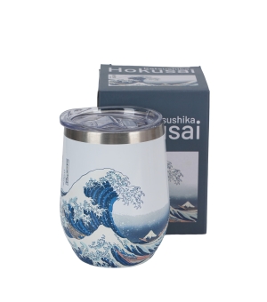 Kubek termiczny THE GREAT WAVE inspired by K. Hokusai