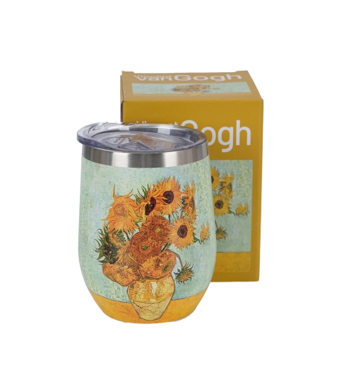 Kubek termiczny SUNFLOWERS inspired by Van Gogh