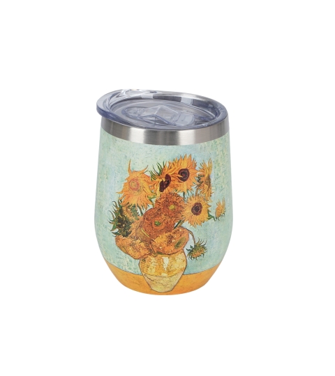 Kubek termiczny SUNFLOWERS inspired by Van Gogh