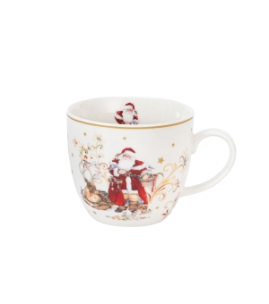 Kubek 460 ml "w koszyczku" SANTA