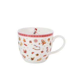 Kubek 460 ml "w koszyczku" CHRISTMAS GIFTS