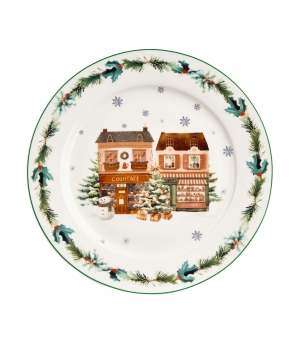 Talerz duży CHRISTMAS CITY 2