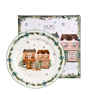 Talerz duży CHRISTMAS CITY 2