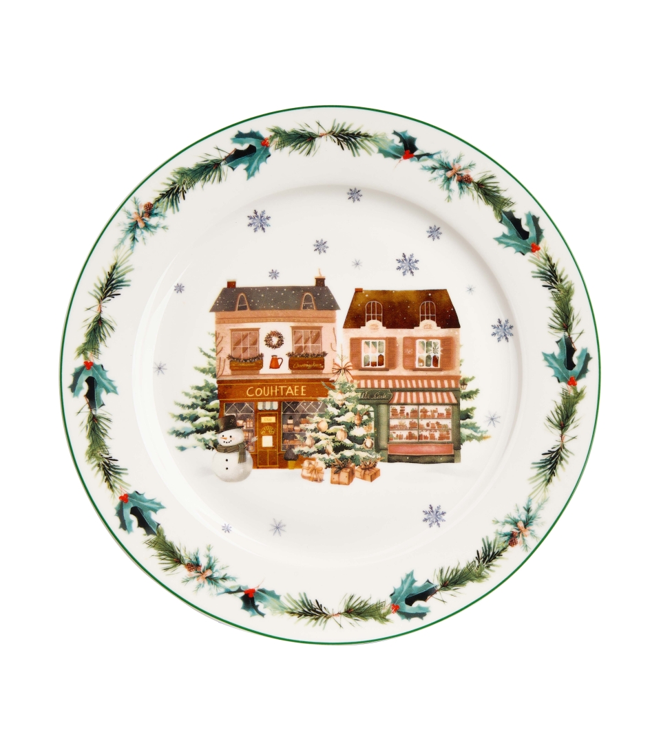 Talerz duży CHRISTMAS CITY 2