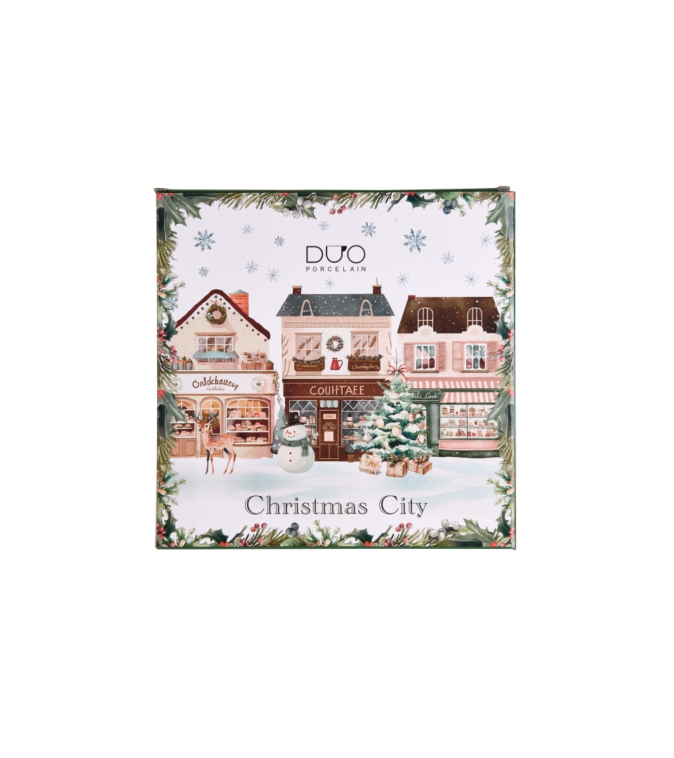Talerz duży CHRISTMAS CITY 2