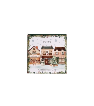 Komplet 2 talerze deserowe CHRISTMAS CITY 2