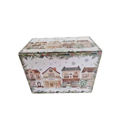 Kubek 460 ml z metalowym zaparzaczem CHRISTMAS CITY 2