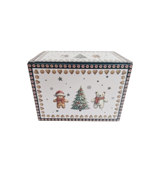 Kubek 460 ml z metalowym zaparzaczem CHRISTMAS CUTIES
