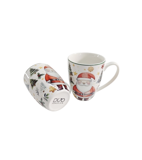 2 kubki classic SANTA CLAUS