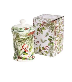 Pojemnik na ciastka CHRISTMAS LEAVES