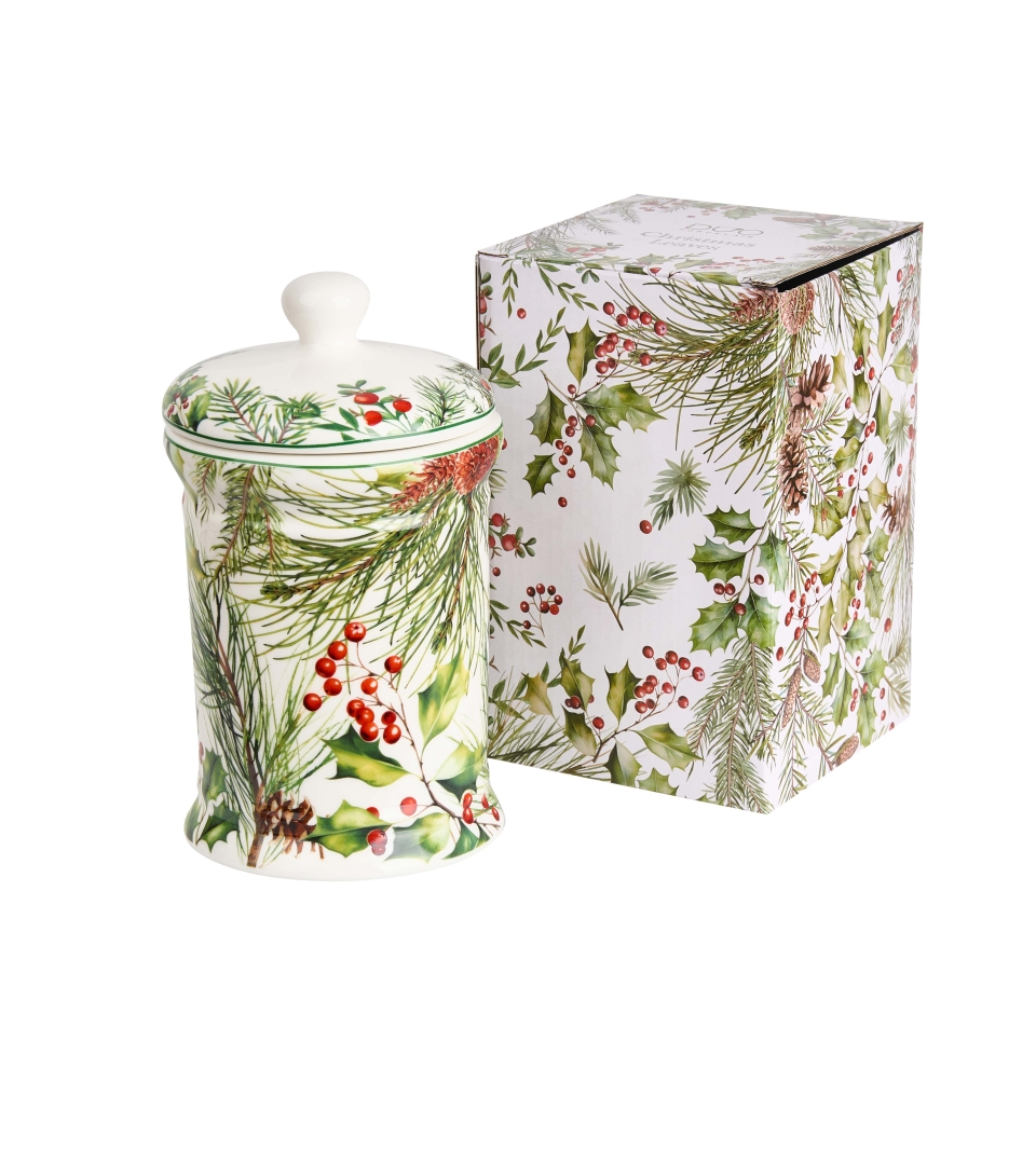 Pojemnik na ciastka CHRISTMAS LEAVES
