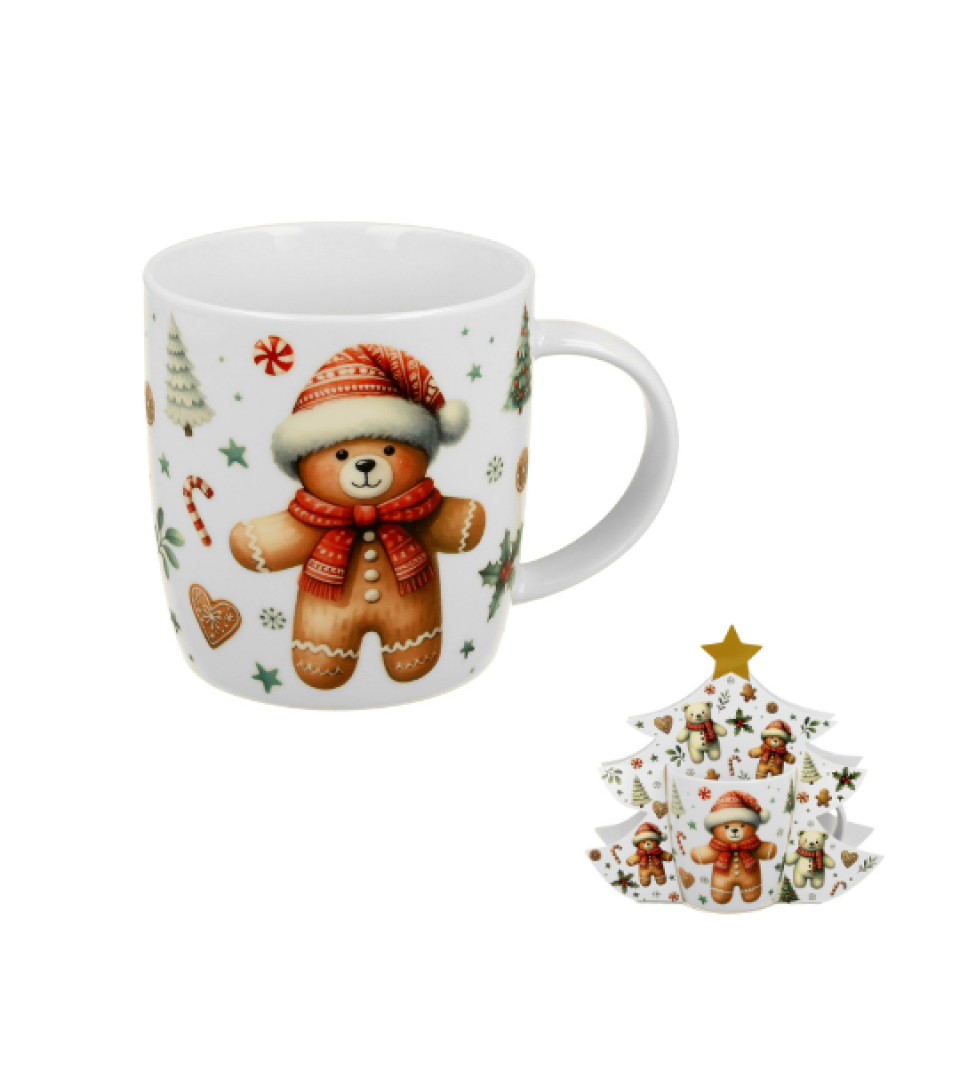 Kubek 400 ml w opakowaniu choinka CHRISTMAS CUTIES