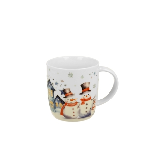 Kubek 400 ml w opakowaniu choinka SNOWMAN
