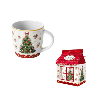 Kubek 400 ml w opakowaniu domek CHRISTMAS TREE 3