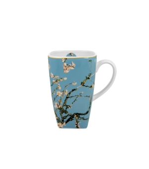 Kubek kwadratowy ALMOND BLOSSOM inspired by Van Gogh