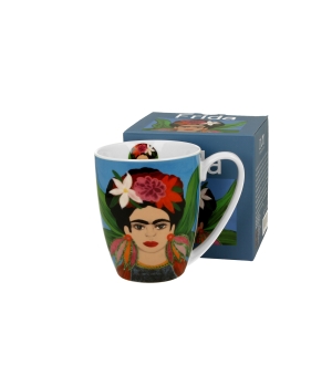 Kubek classic MEXICAN ART BLUE