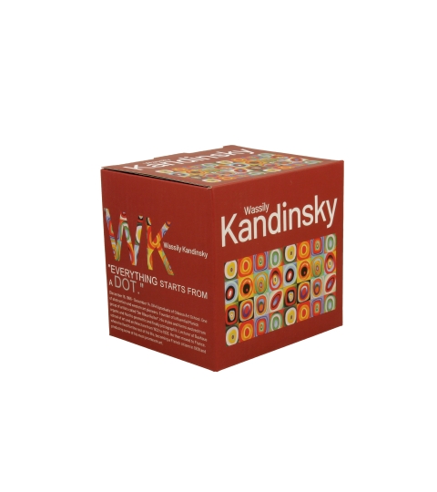 Zaparzacz baryłka SQUARES WITH CIRCLES inspired by W. Kandinsky