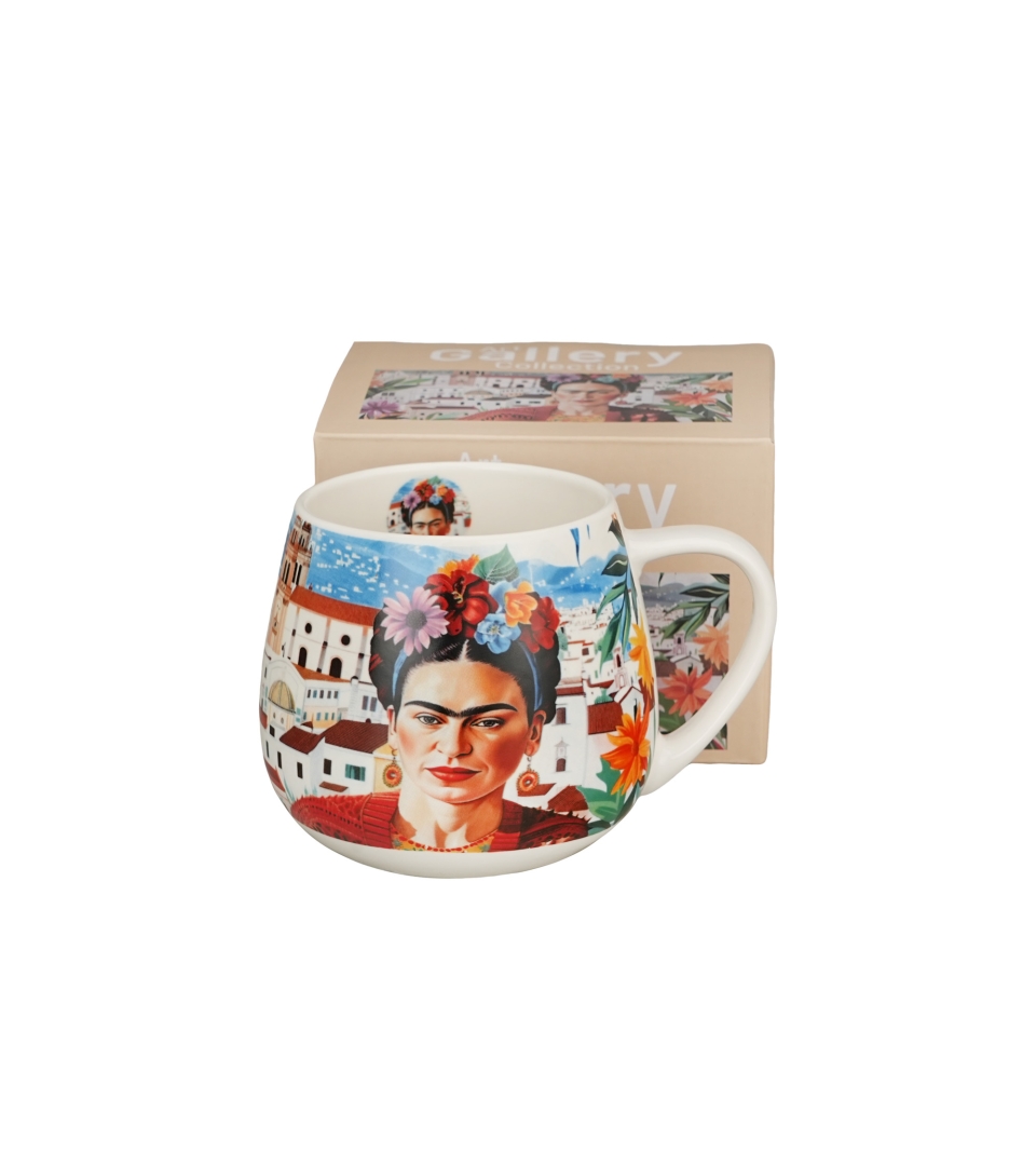 Kubek baryłka MEXICAN ART RED