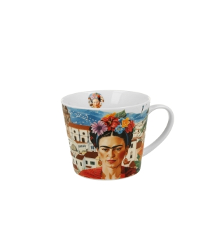 Kubek prosty MEXICAN ART RED