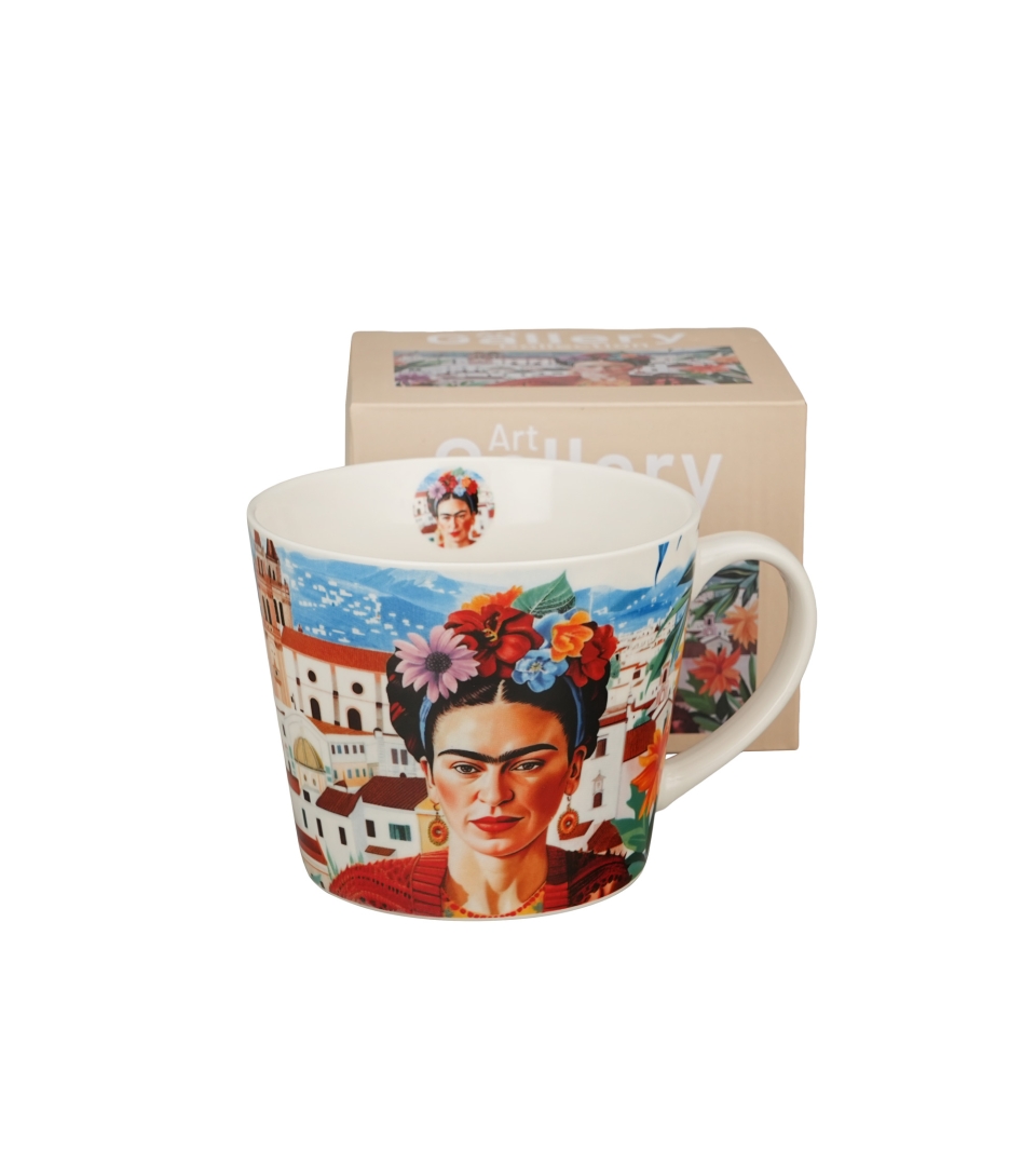 Kubek prosty MEXICAN ART RED