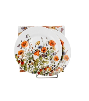 Komplet 2 talerze deserowe WILD BIRD