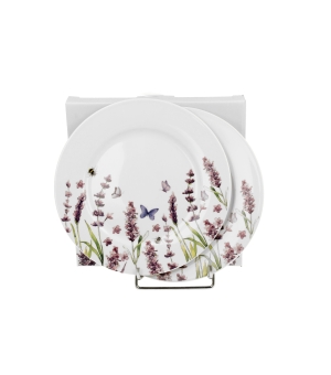 Komplet 2 talerze deserowe CLASSIC LAVENDER