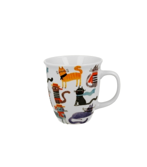 Kubek 650 ml Koci Świat STYLOWE KOTY