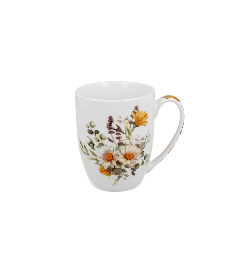Kubek 350 ml w koszyczku DAISY (sprzedaż w zestawach po 6 szt.)