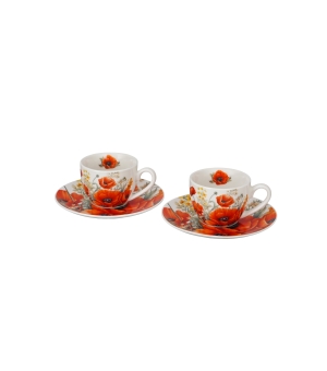 2 filiżanki espresso ze spodkami MAKI
