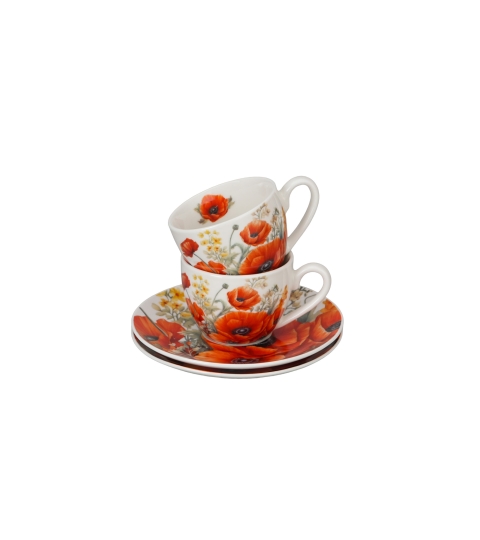 2 filiżanki espresso ze spodkami MAKI