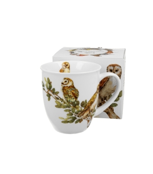 Kubek 650 ml Ptasi Świat SOWY ZWYCZAJNE