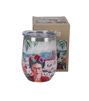 Kubek termiczny MEXICAN ART RED