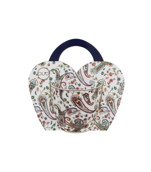 Kubek 460 ml w "koszyczku" LIBERTY