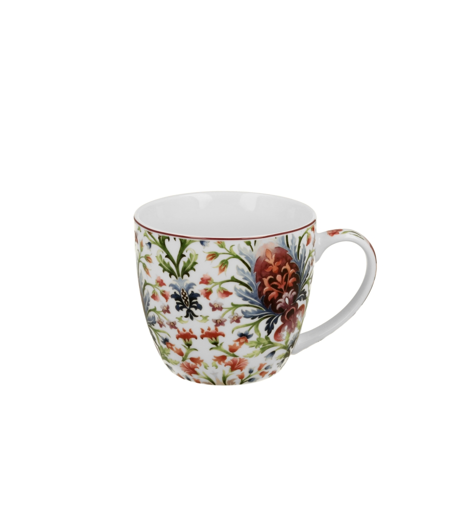Kubek 460 ml w "koszyczku" MARBELLA