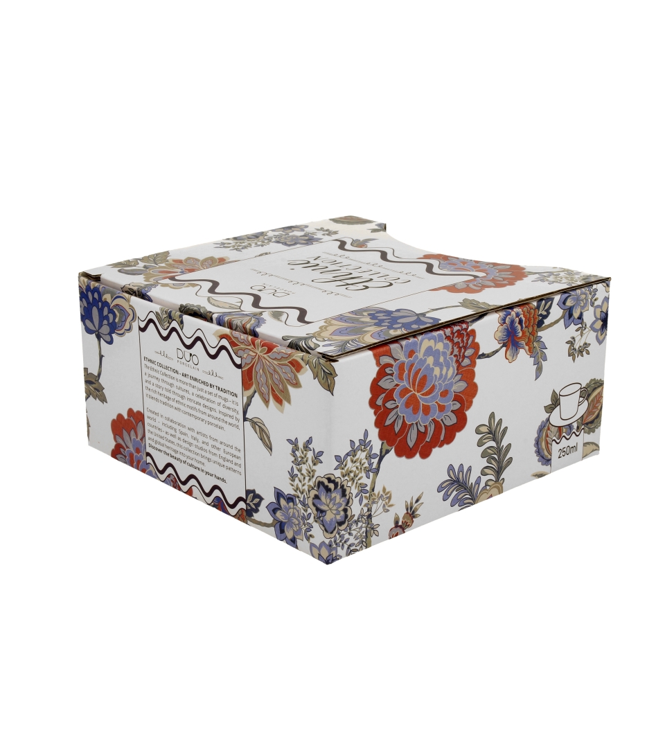 Filiżanka ze spodkiem SAHAT WHITE