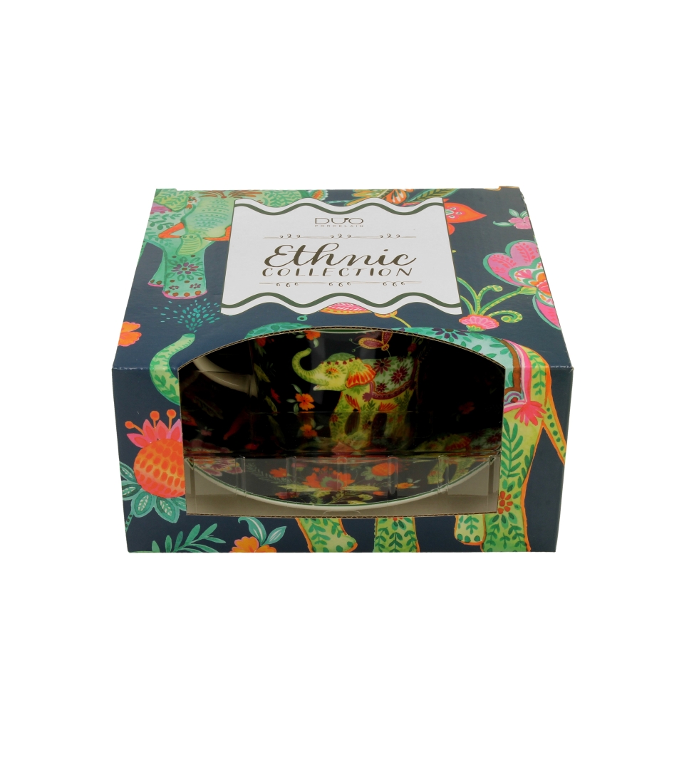 Filiżanka ze spodkiem ANKUR BLUE